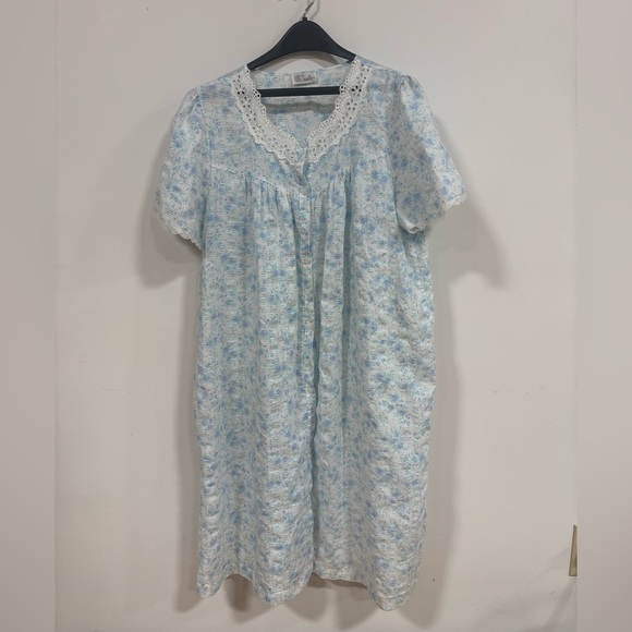 Other - Women's Blue Floral Nightgown